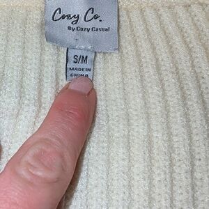 Women's Cream And Multicolored Maxi Cardigan